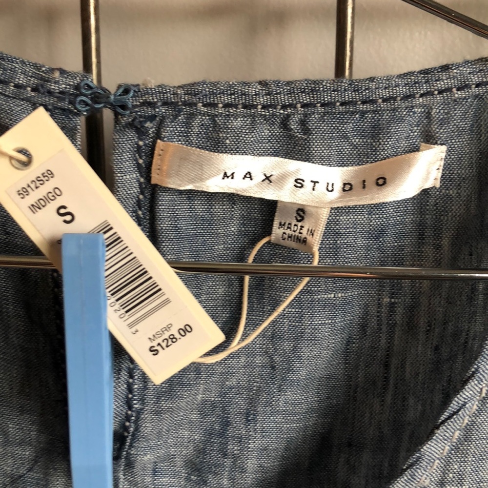 Max Studio chambray dress - Picture 3 of 3